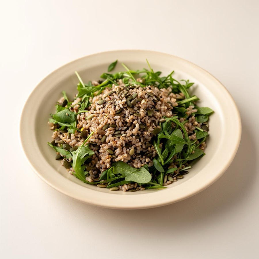 Fiber-first salad recipe booklet preview